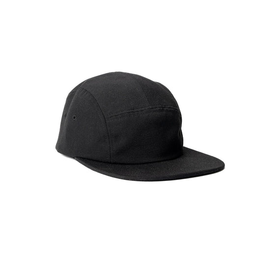 recycled-poly-flat-brim-5-panel-hat-q6 Web_PDP-FlatBrim5PanelHat_Studio_Front_Black.jpg